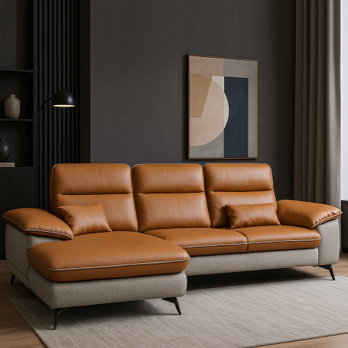 뮤즈 4인 카우치 콤비 소파