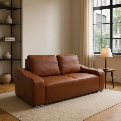 VSA 3인 가죽 소파