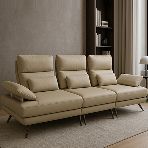 소피 4인 가죽 소파