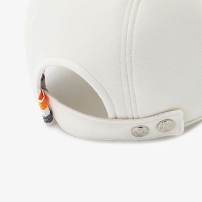 남성 아트로고 캡_아이보리