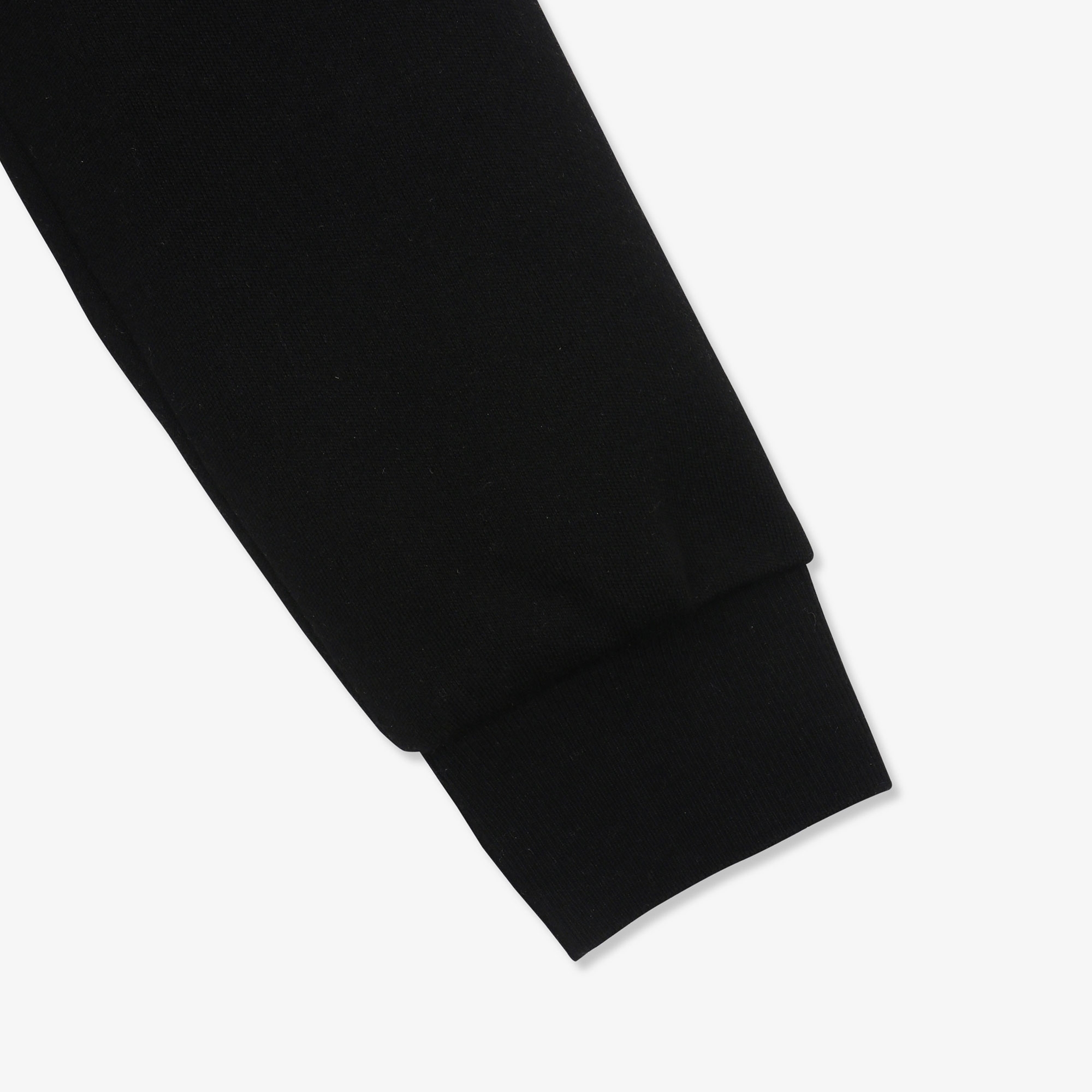 남성 니트 믹스 스윙 점퍼_블랙