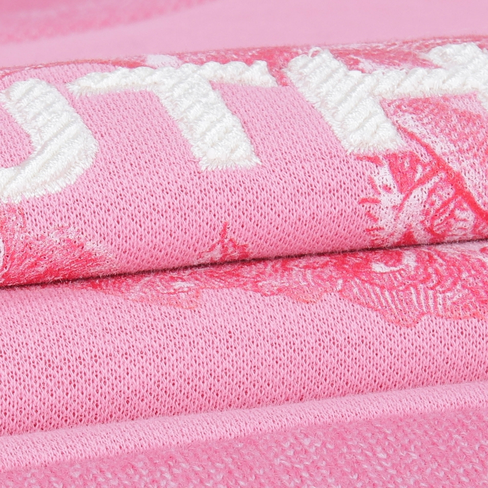 여성 네이처 아트웍 스웨트 티셔츠_핑크