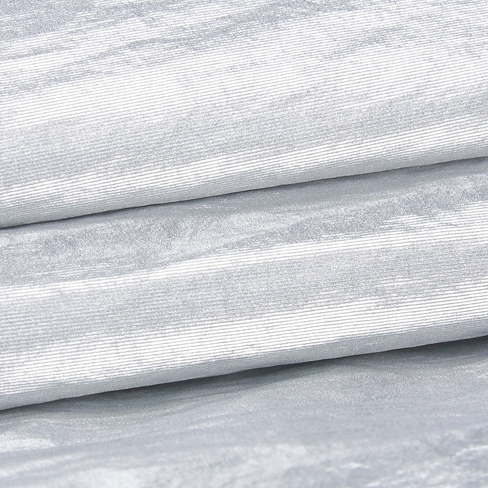 여성 투웨이 코팅 점퍼_실버