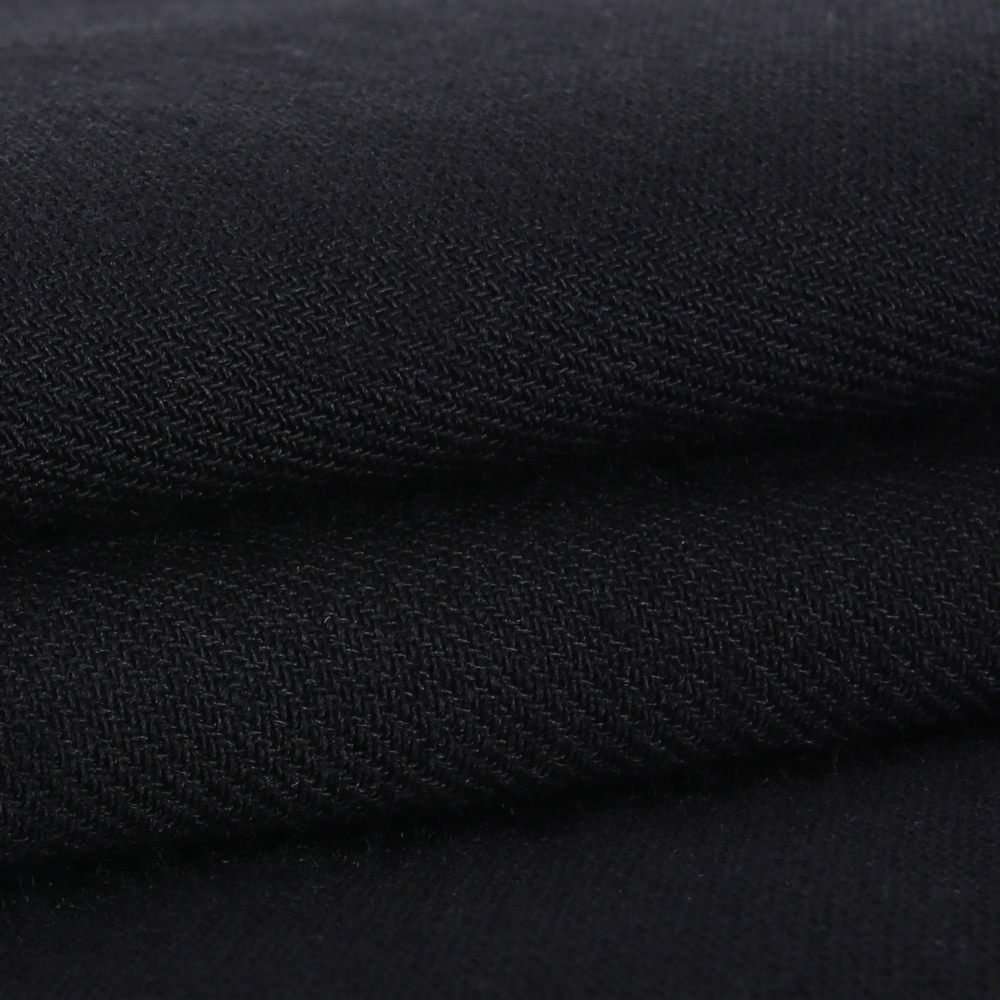 여성 긴기장 사이드 플리츠 팬츠_블랙