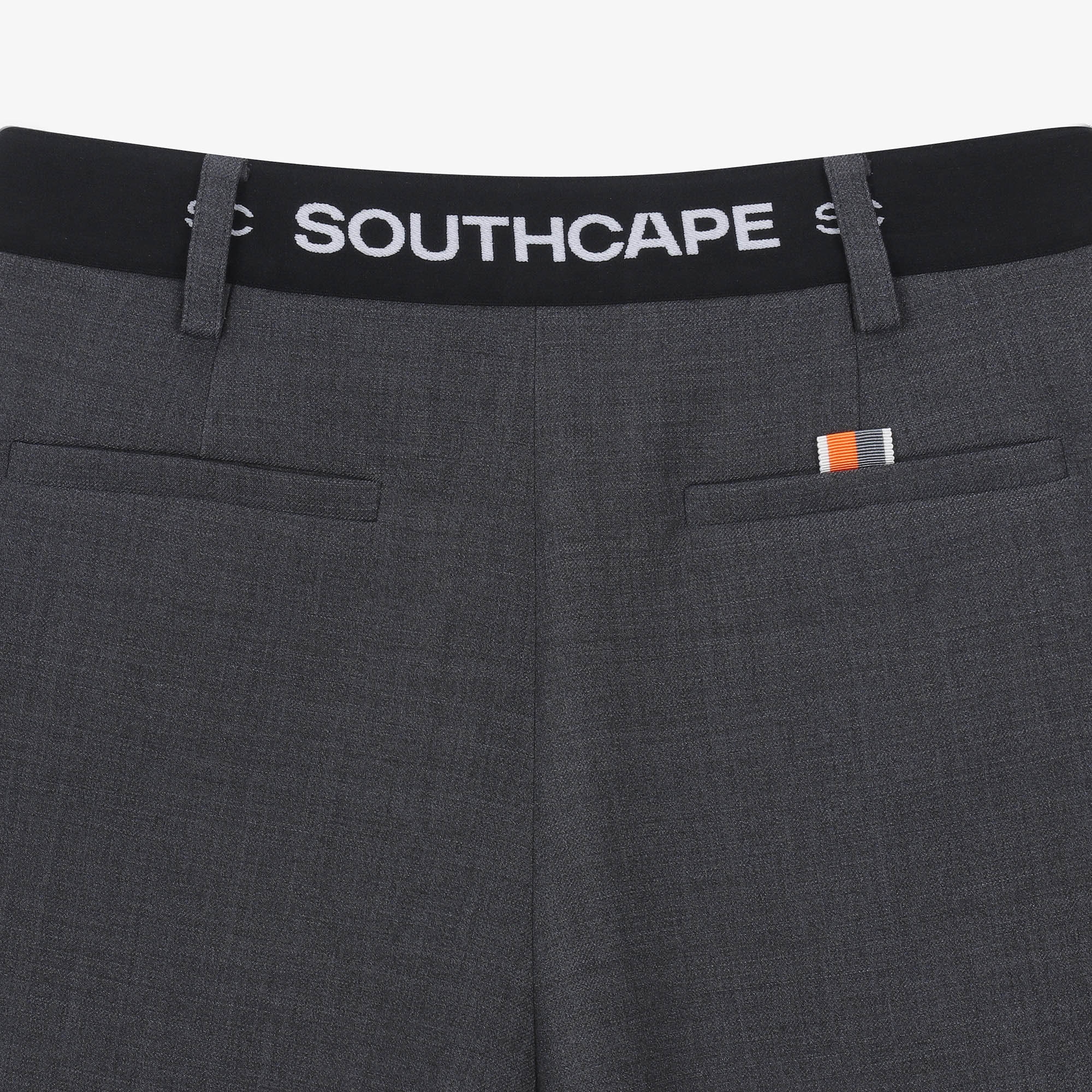 여성 긴기장 사이드 플리츠 팬츠_그레이