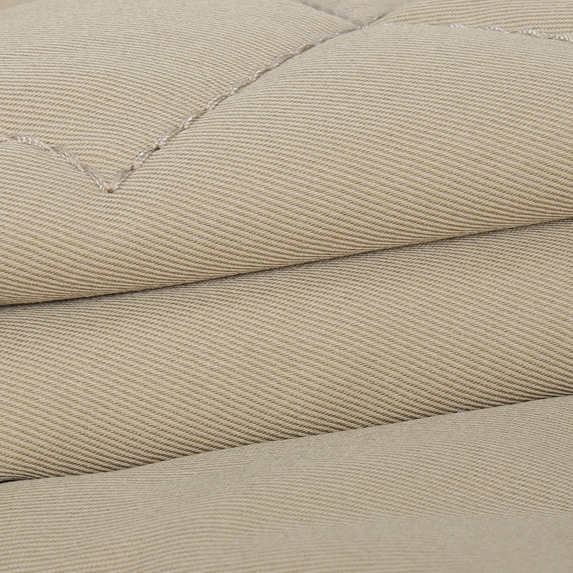 여성 볼란테 패턴 퀼팅 아노락_카키 베이지