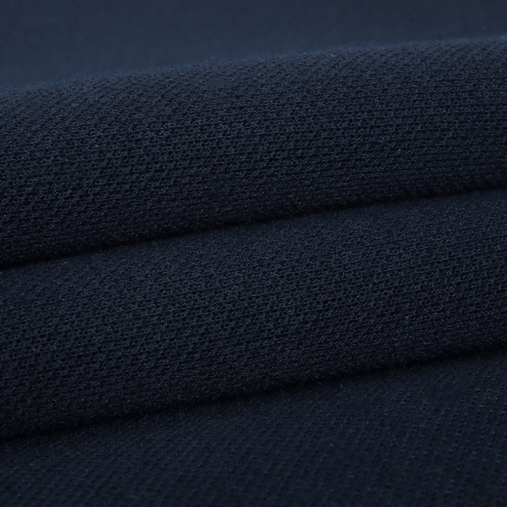 여성 16로고 저지 점퍼_네이비