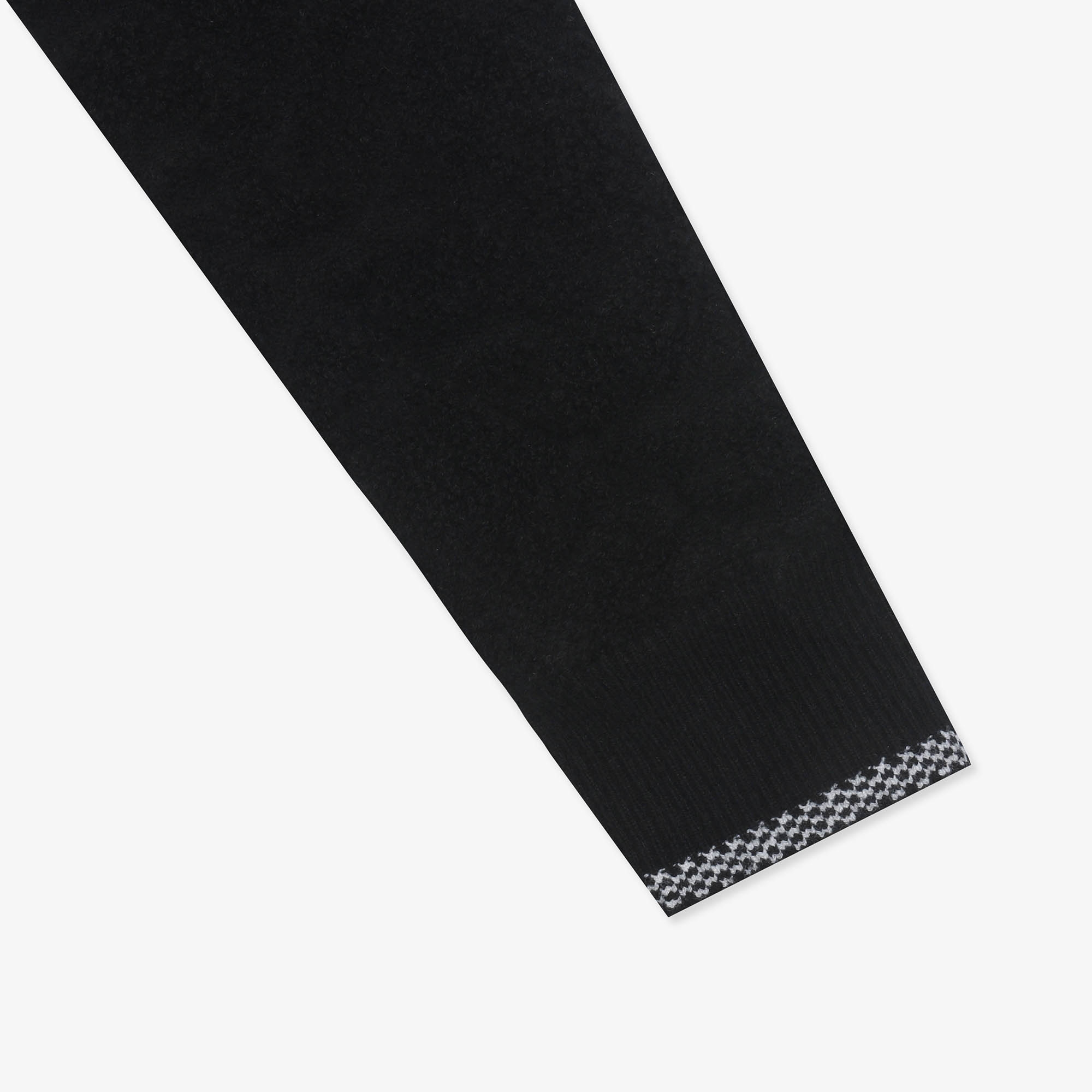 여성 볼란테 조직 니트 집업 가디건_블랙