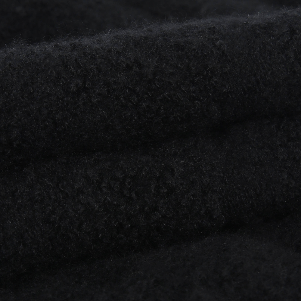 여성 볼란테 조직 니트 집업 가디건_블랙