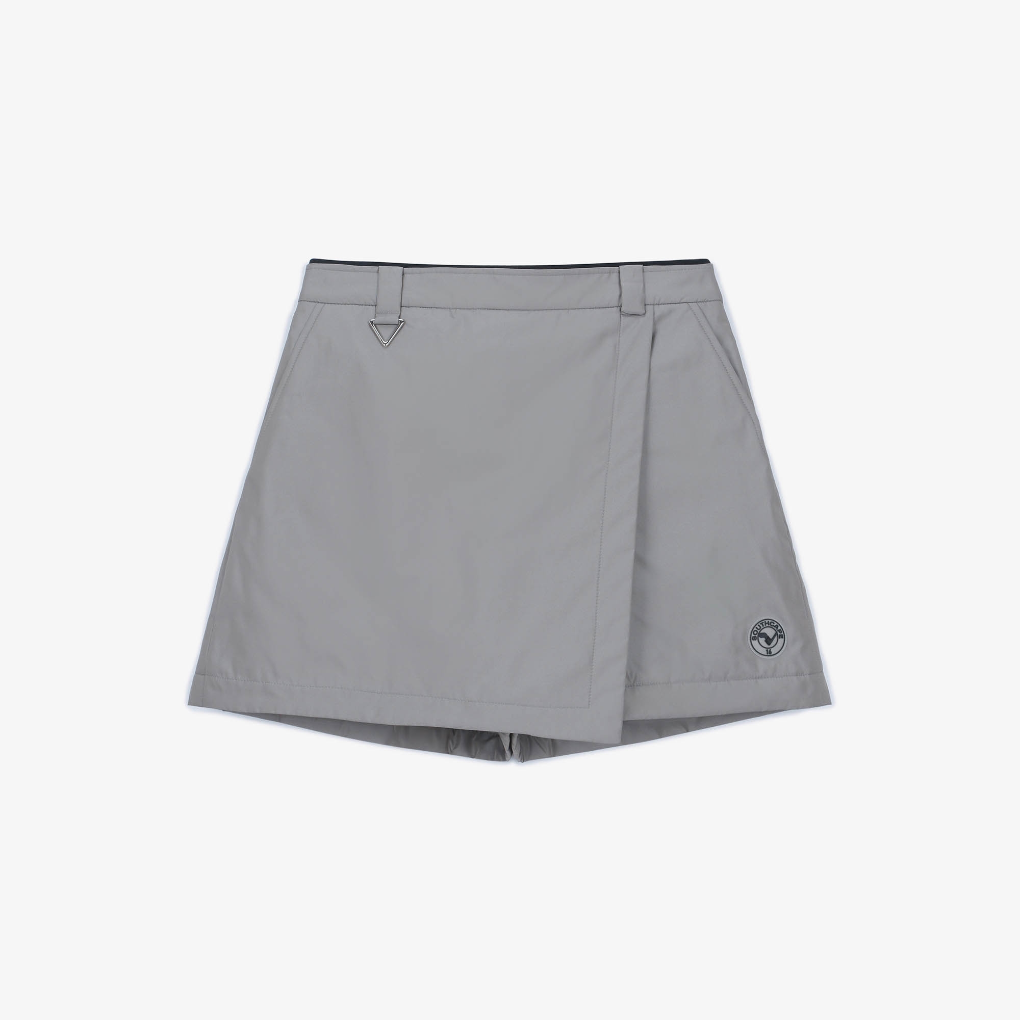 여성 패딩 랩 스커트 팬츠_라이트 그레이