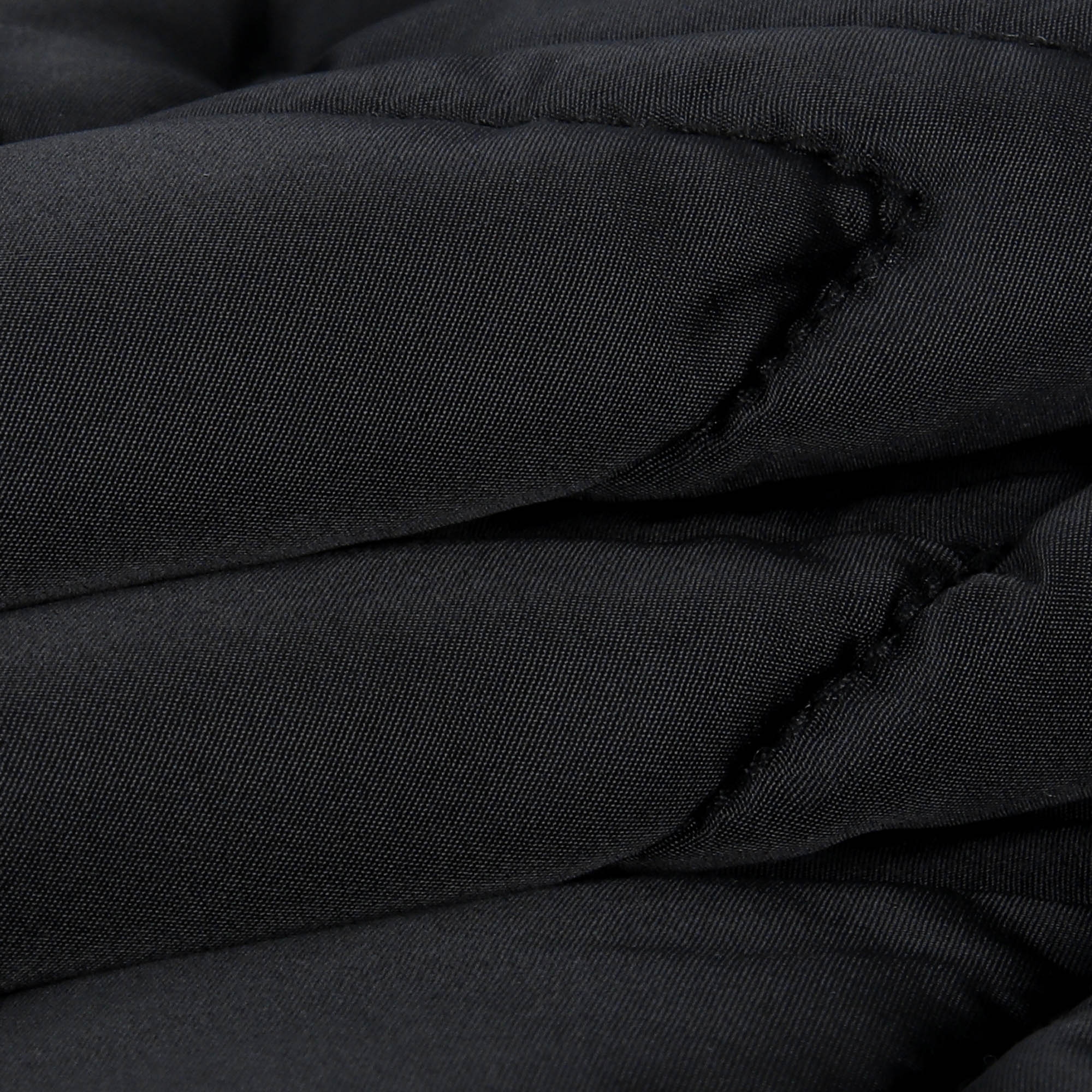 여성 볼란테 퀼팅 패딩 베스트_블랙