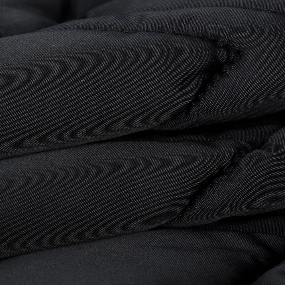 여성 볼란테 퀼팅 패딩 베스트_블랙