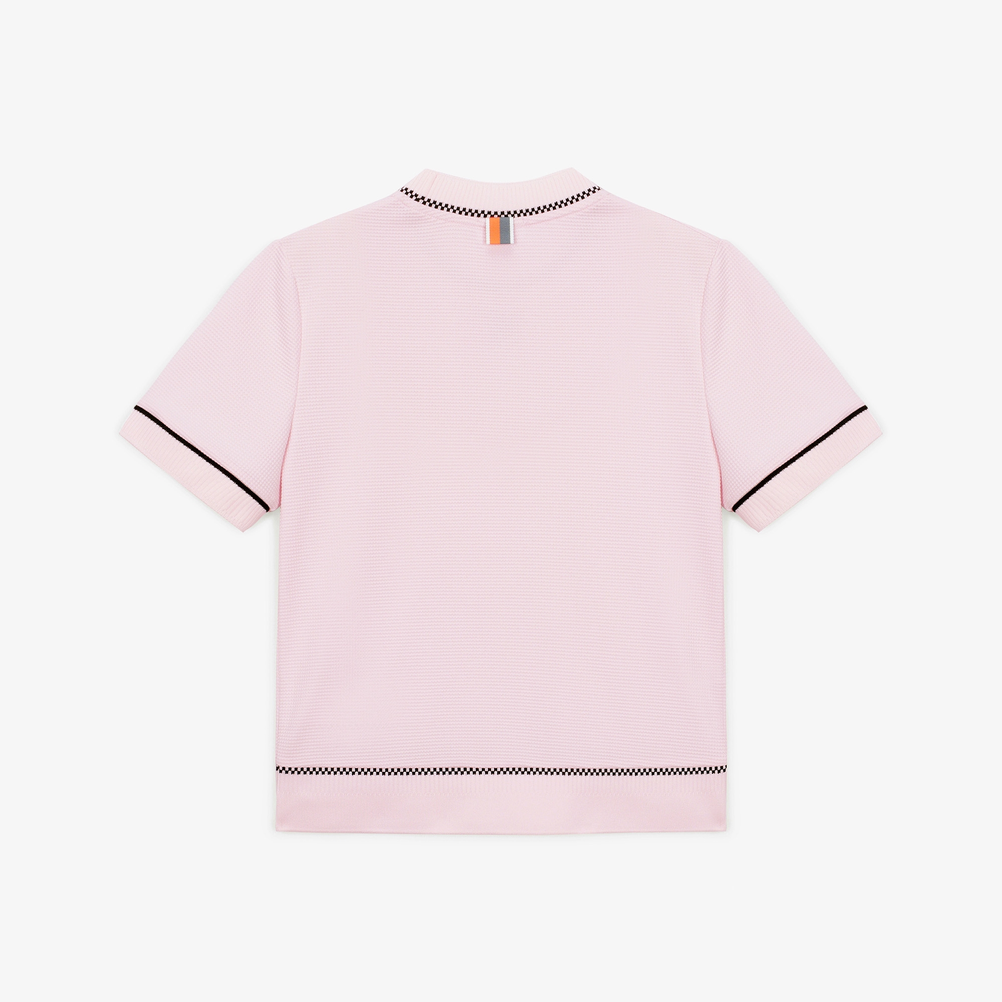 여성 SC 로고 반팔 티셔츠_라이트 핑크