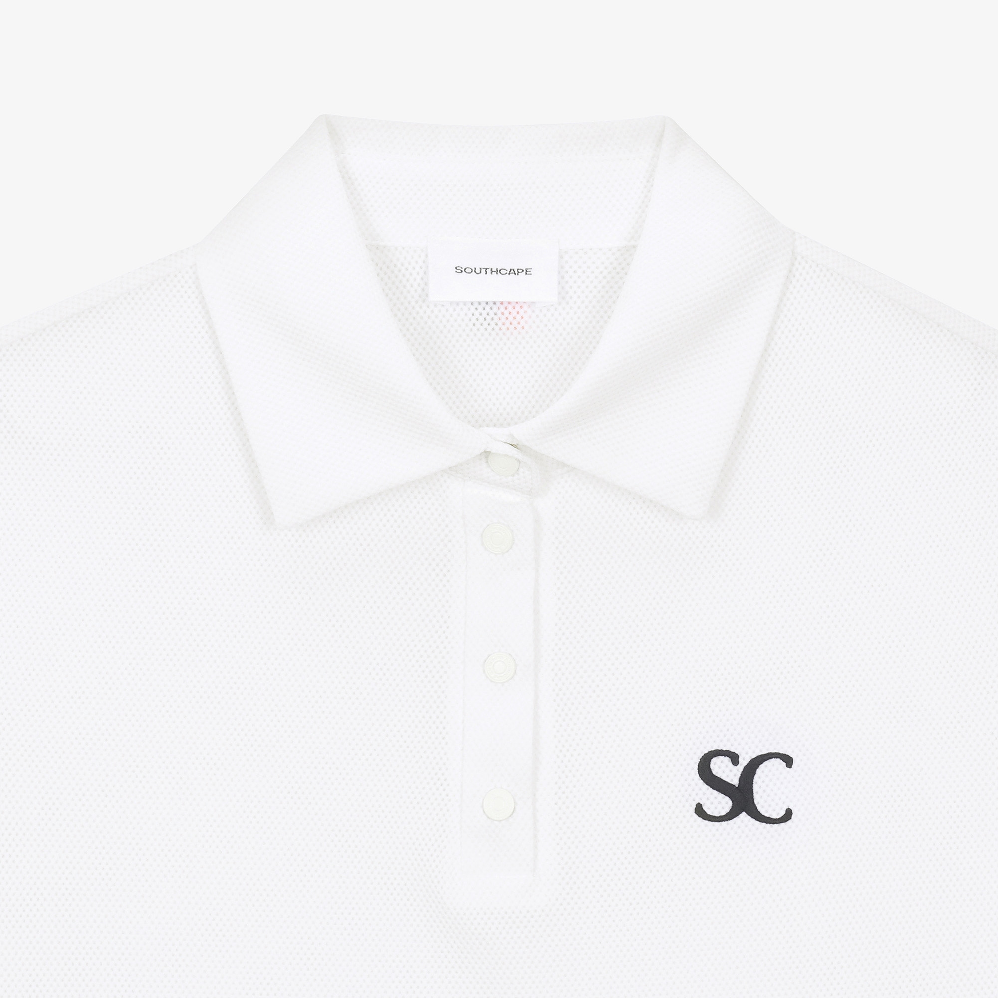 여성 SC 메시 클래식 티셔츠_화이트