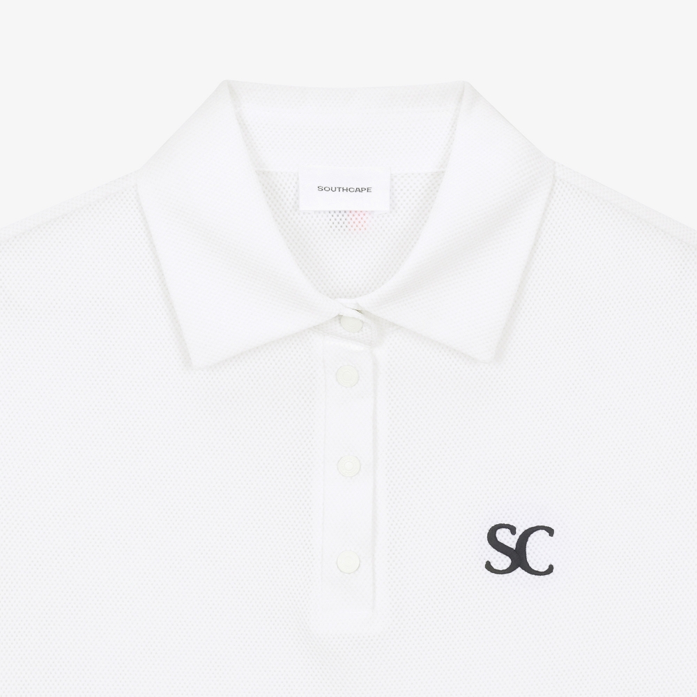 여성 SC 메시 클래식 티셔츠_화이트