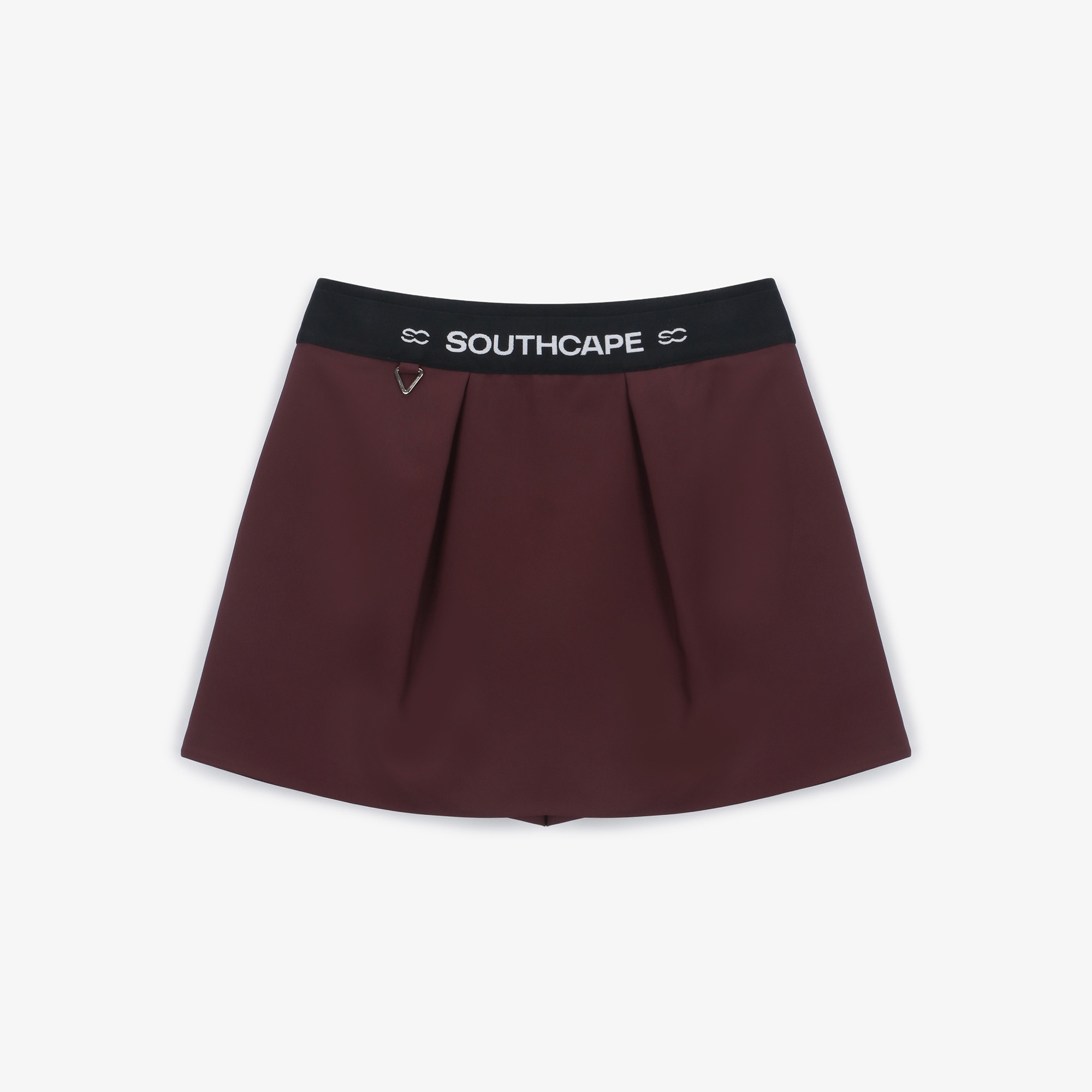 사우스케이프 여성 케이프 히든 숏팬츠_와인