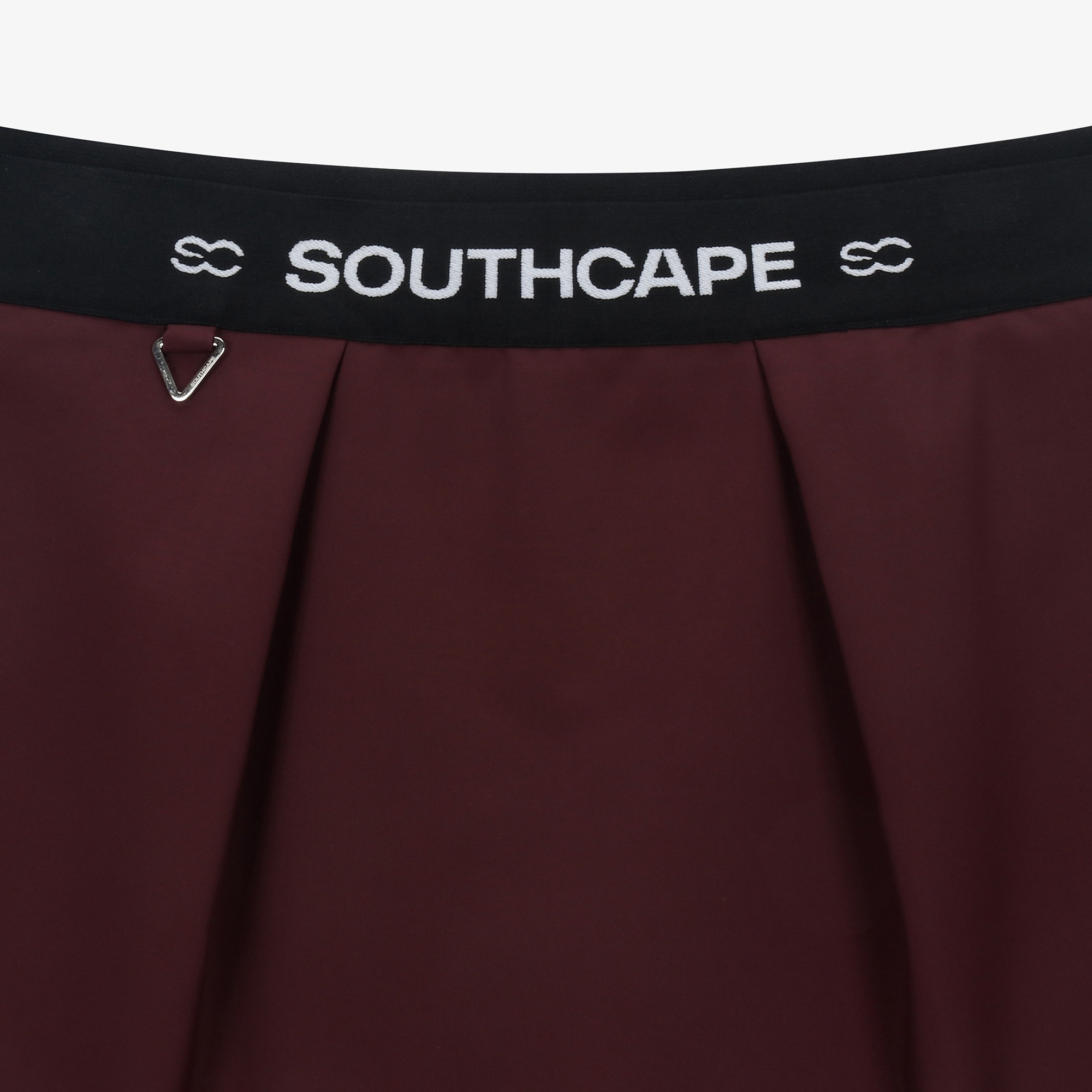 사우스케이프 여성 케이프 히든 숏팬츠_와인