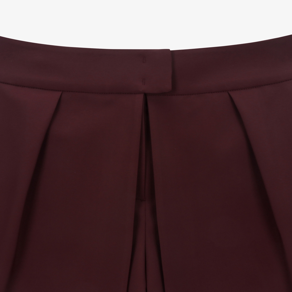 사우스케이프 여성 케이프 히든 숏팬츠_와인