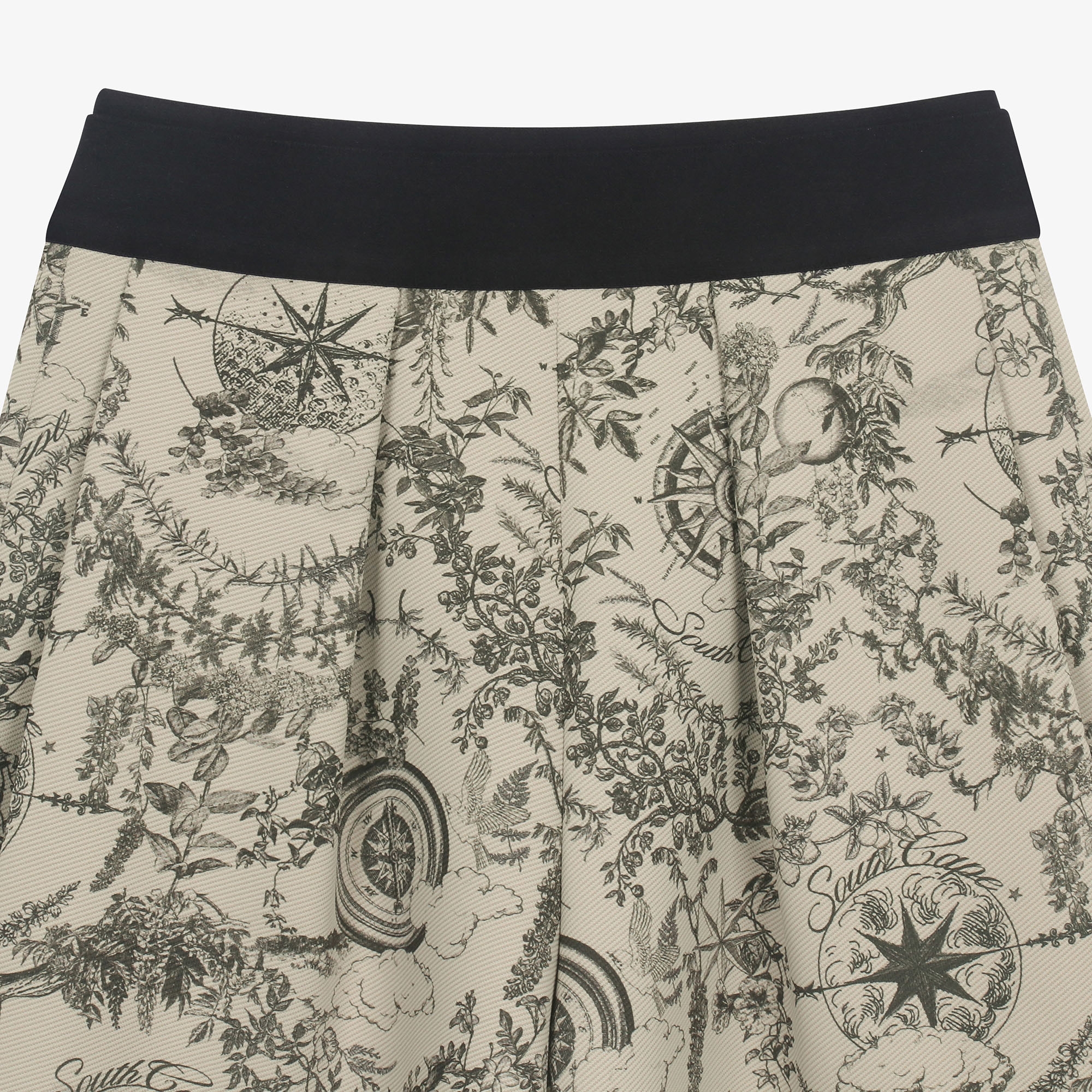 여성 사우스크로스 밴딩 숏츠_카키 베이지