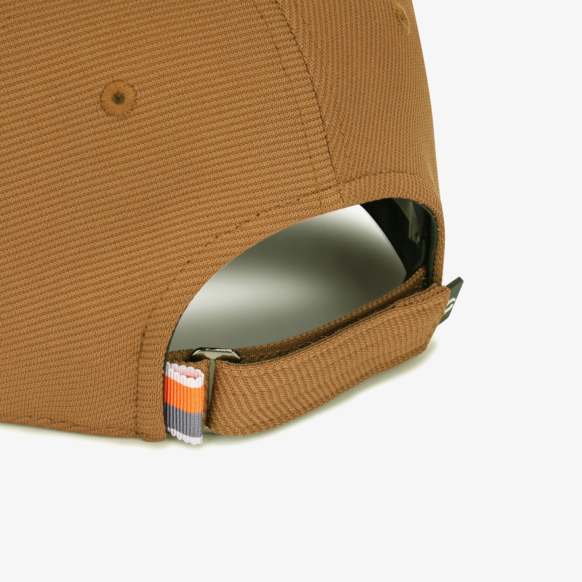 남성 사우스케이프 스틸 로고 볼 캡_브라운