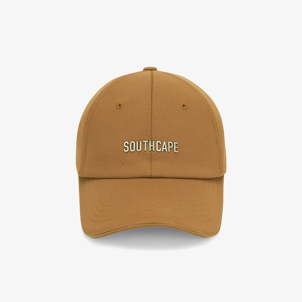 남성 사우스케이프 스틸 로고 볼 캡_브라운