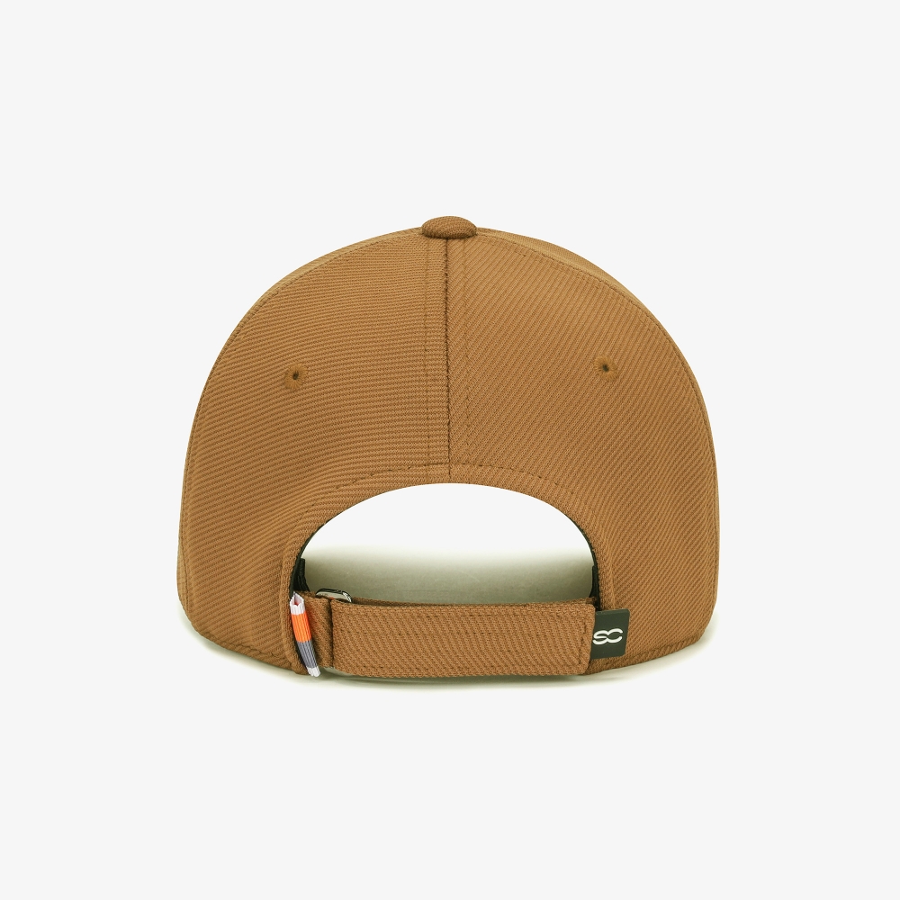 남성 사우스케이프 스틸 로고 볼 캡_브라운