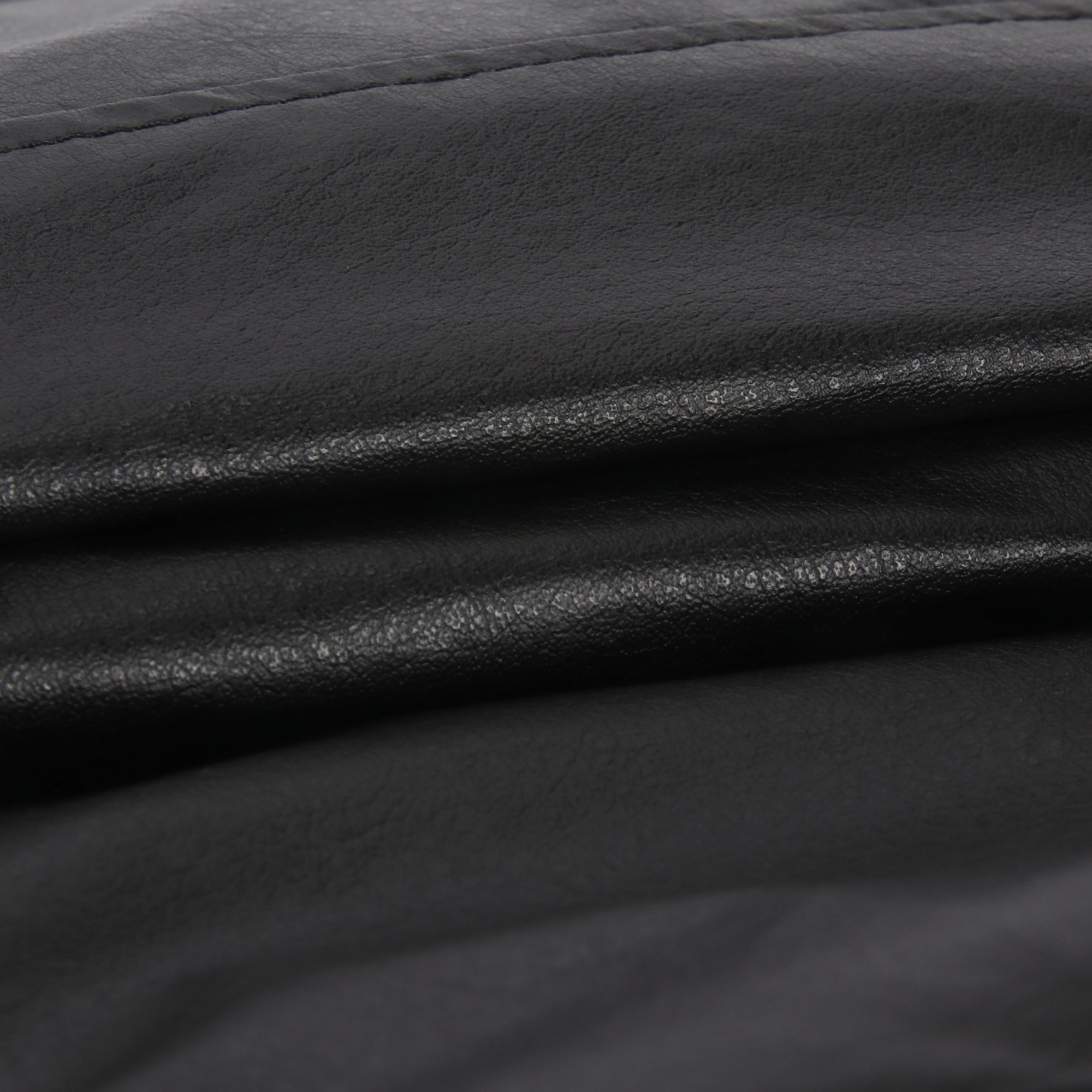 여성 에코 레더 히든 숏츠 스커트_블랙