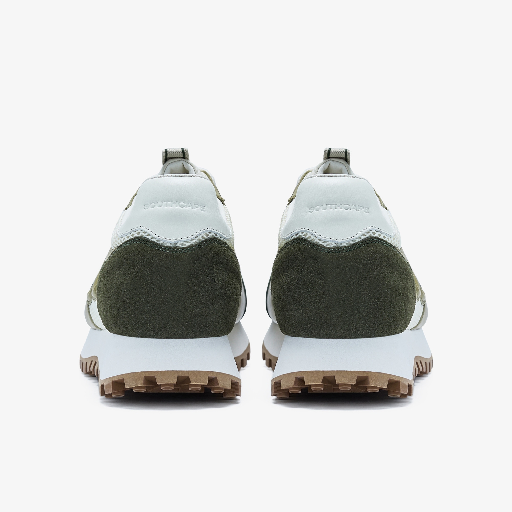 사우스케이프 여성 SC로고 뉴 스파이크리스화_카키