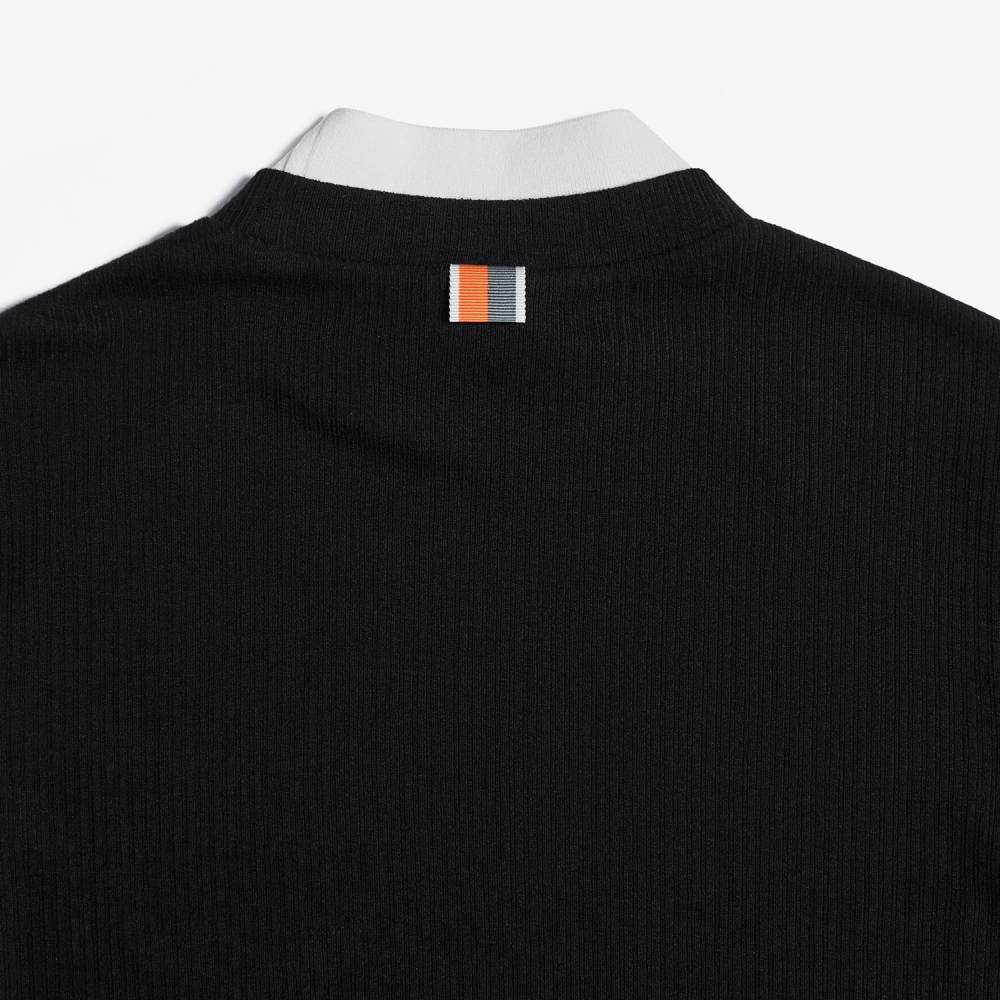 사우스케이프 여성 배색 베이스 레이어_블랙