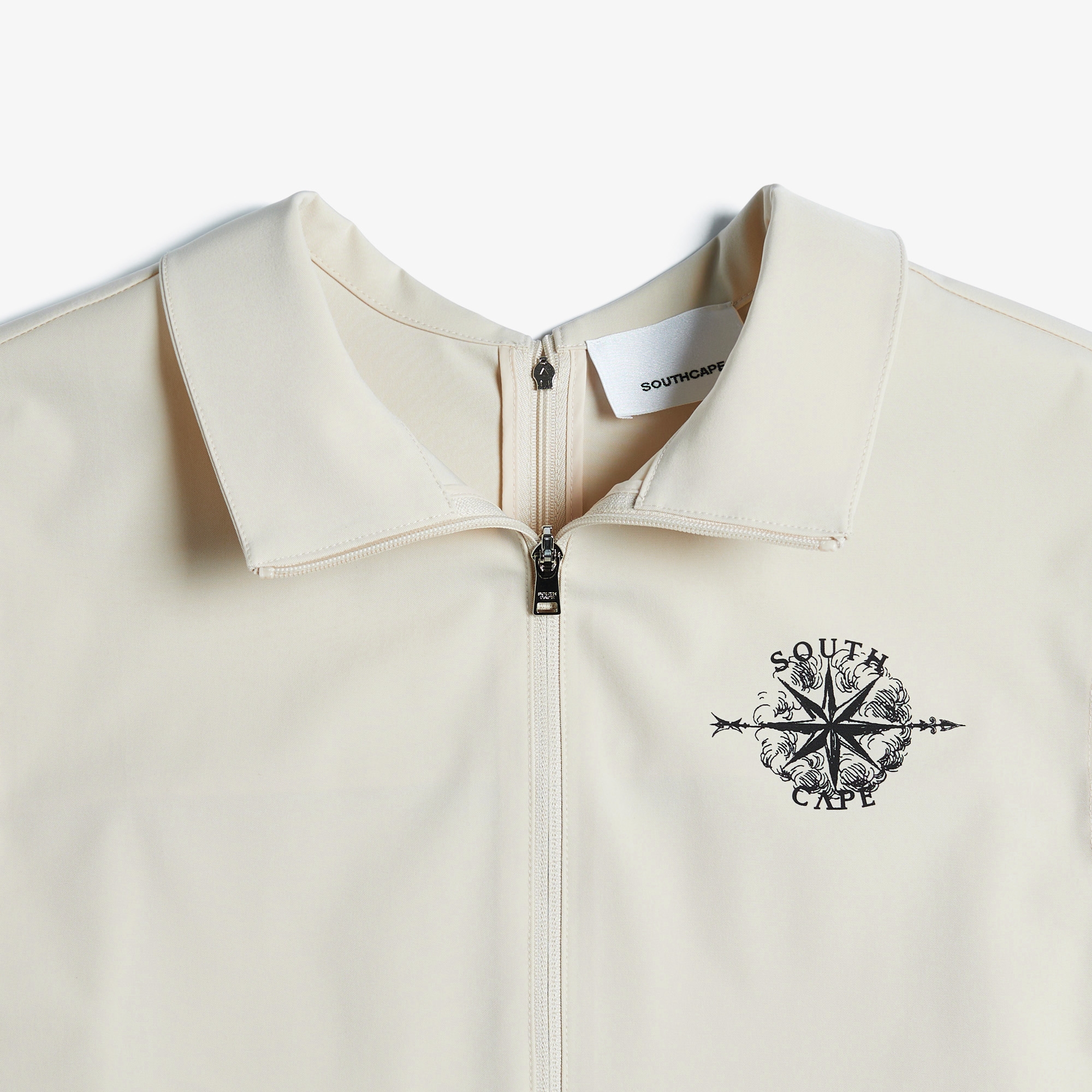 여성 사우스크로스 우븐 투웨이 베스트_라이트 베이지