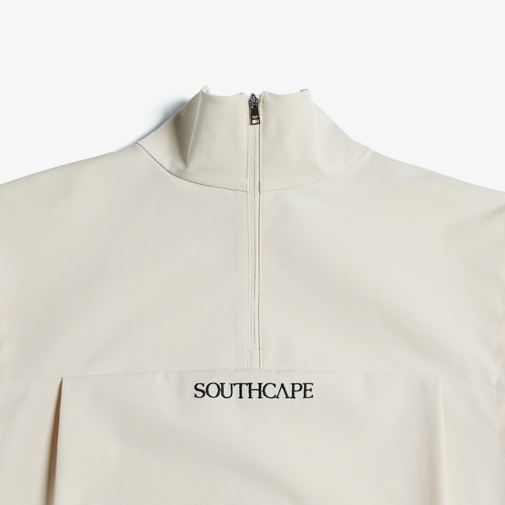 여성 사우스크로스 우븐 투웨이 베스트_라이트 베이지