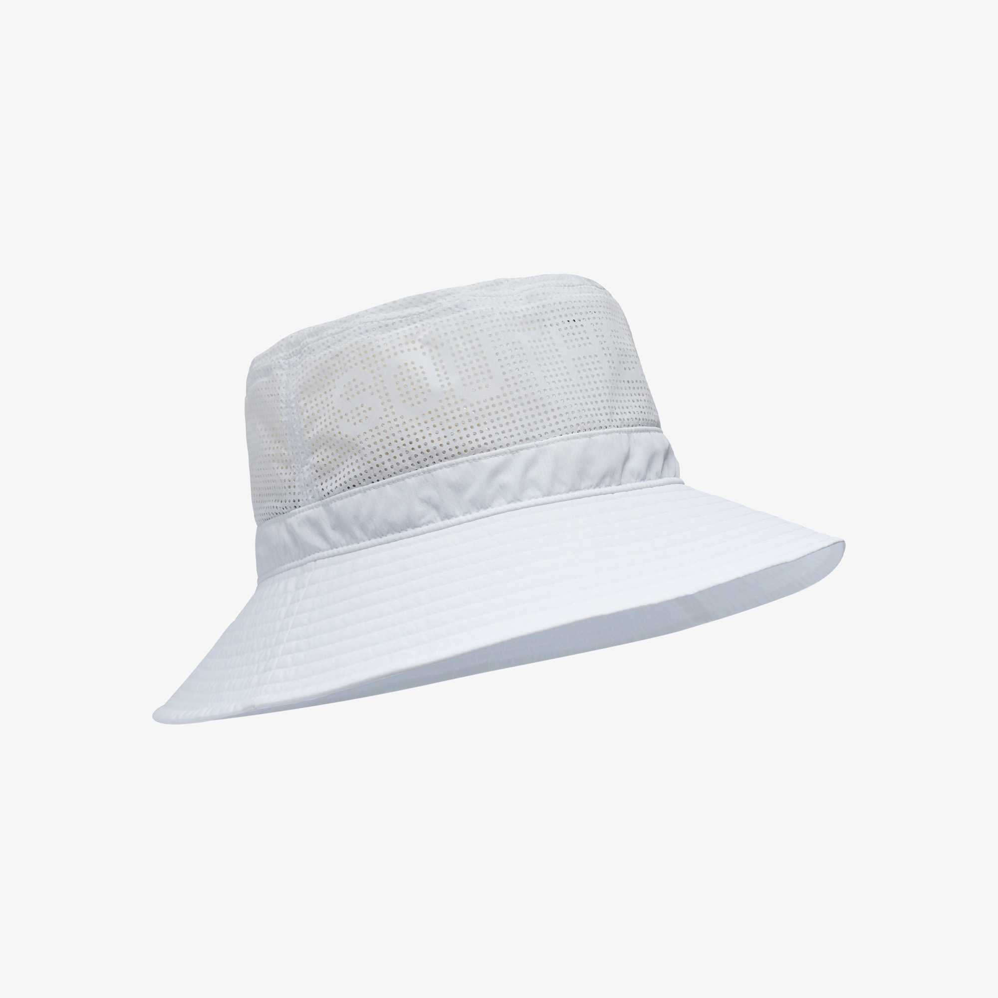 사우스케이프 남성 볼란테 펀칭 버킷햇_화이트