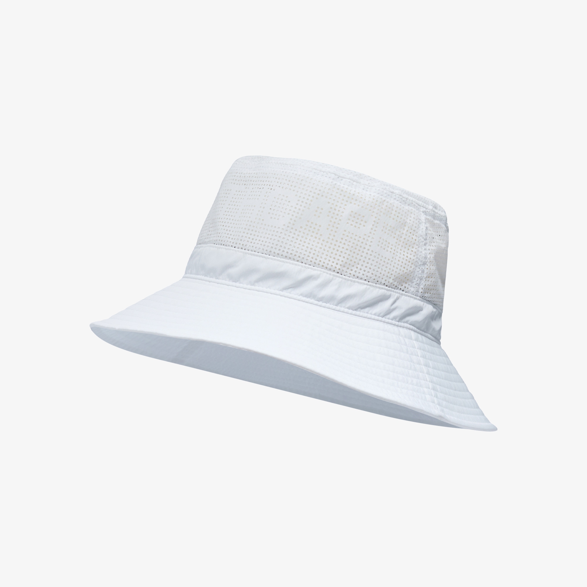 사우스케이프 남성 볼란테 펀칭 버킷햇_화이트