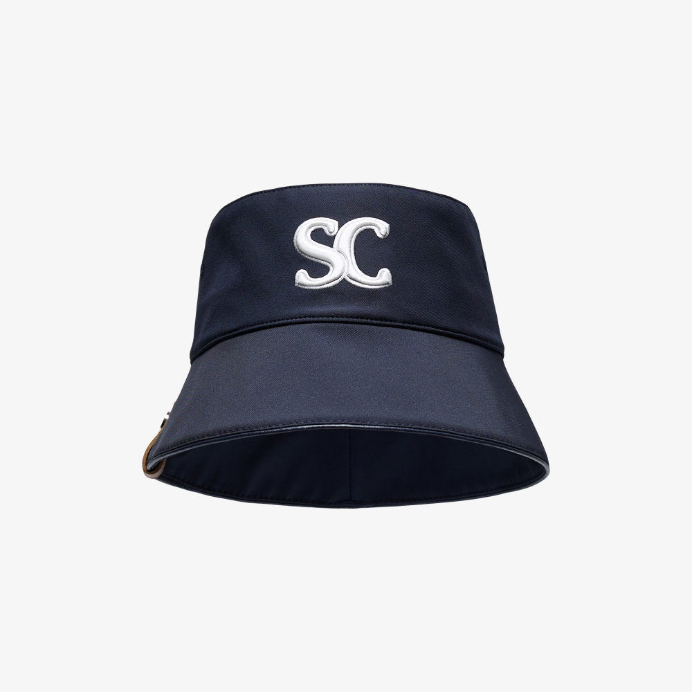 사우스케이프 여성 SC 로고 스트링 버킷햇_다크 네이비