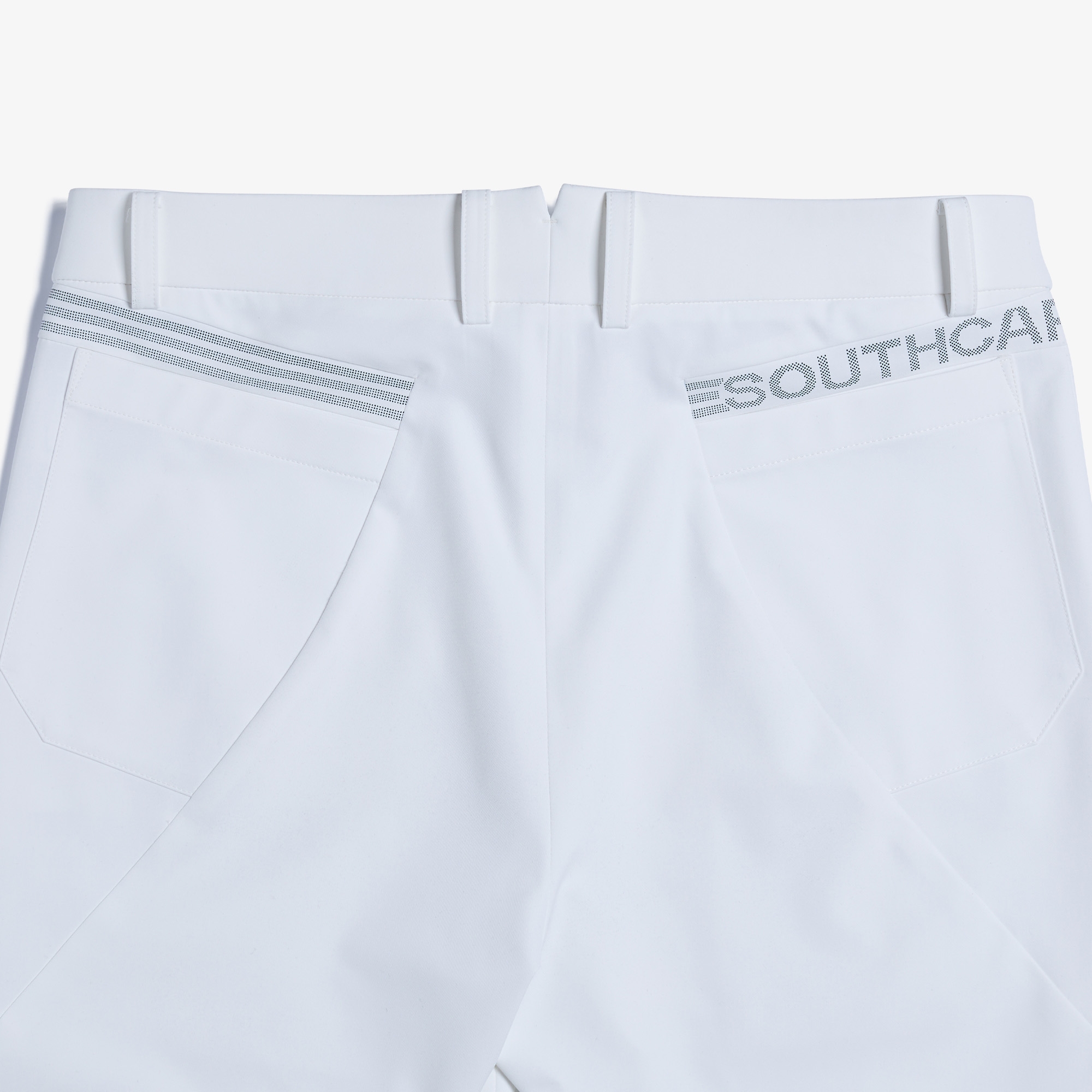 사우스케이프 남성 슬림 핏 팬츠_화이트