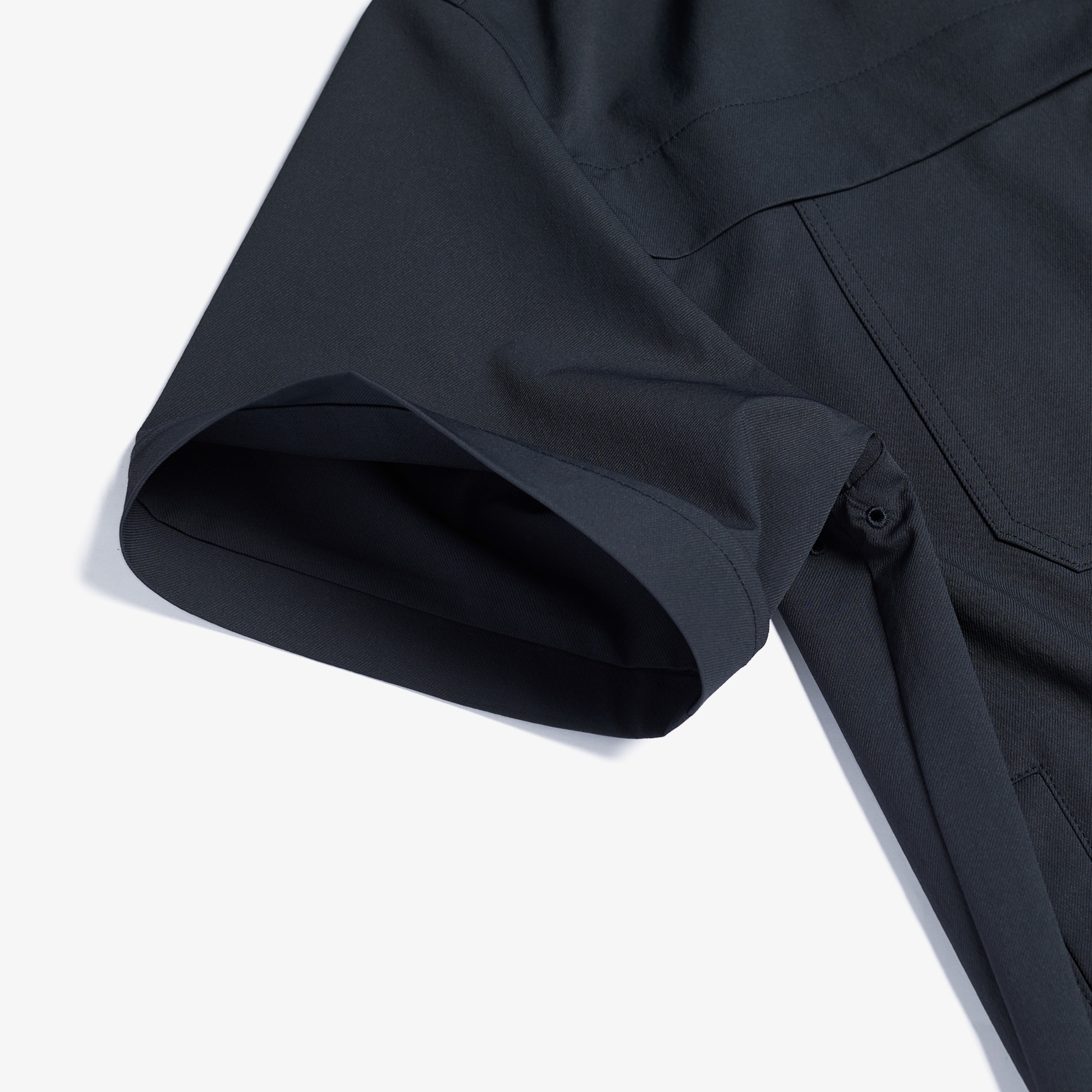 남성 사우스크로스 카고 포켓 우븐 셔츠_다크 네이비