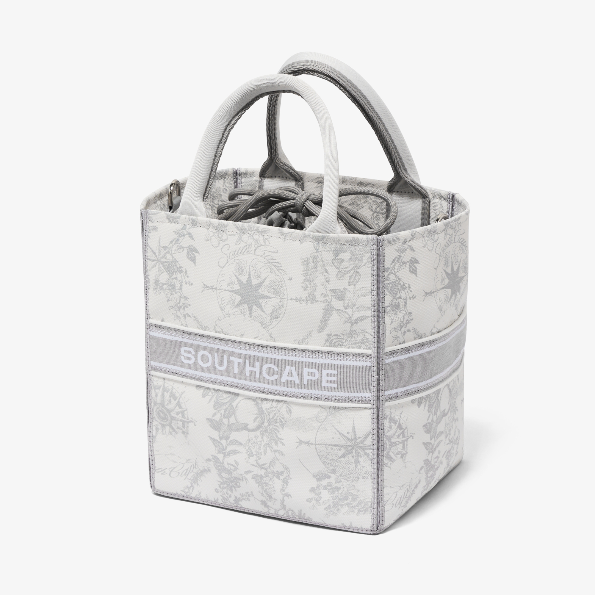 여성 사우스크로스 버킷 숄더백_라이트 그레이