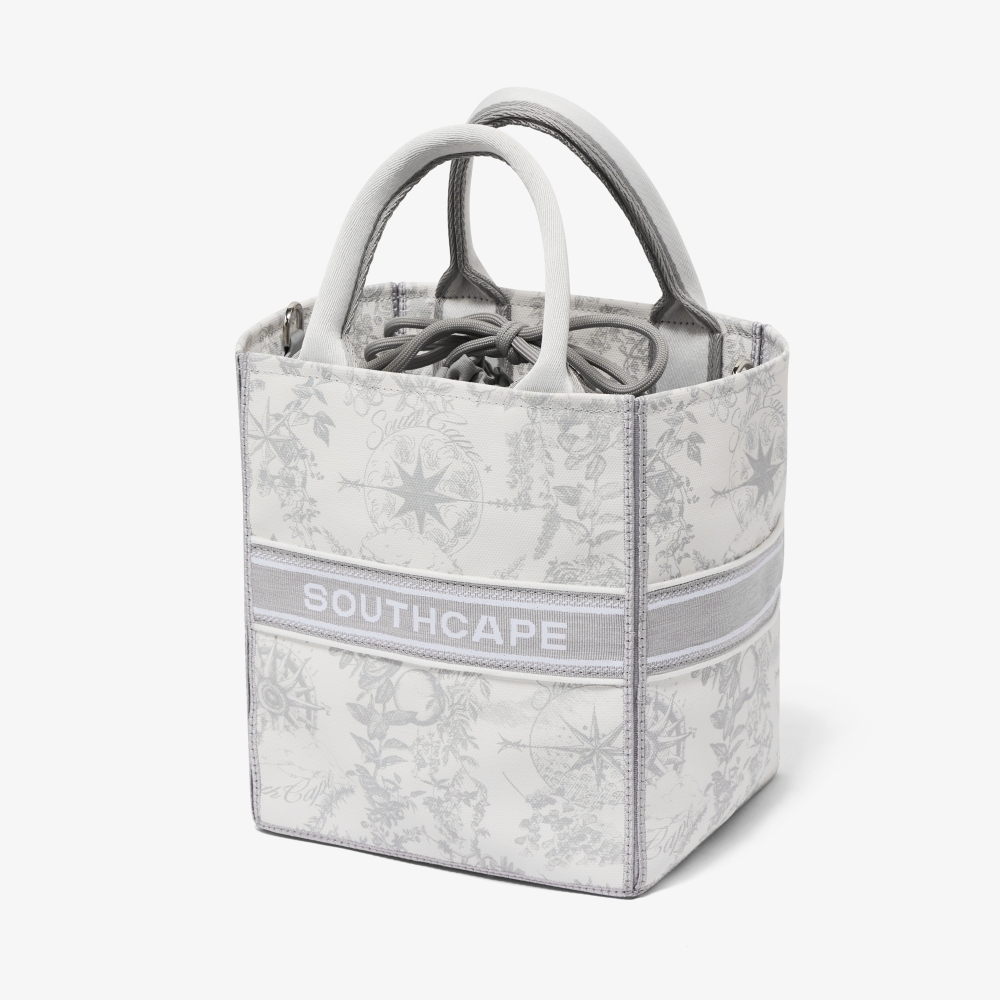 여성 사우스크로스 버킷 숄더백_라이트 그레이