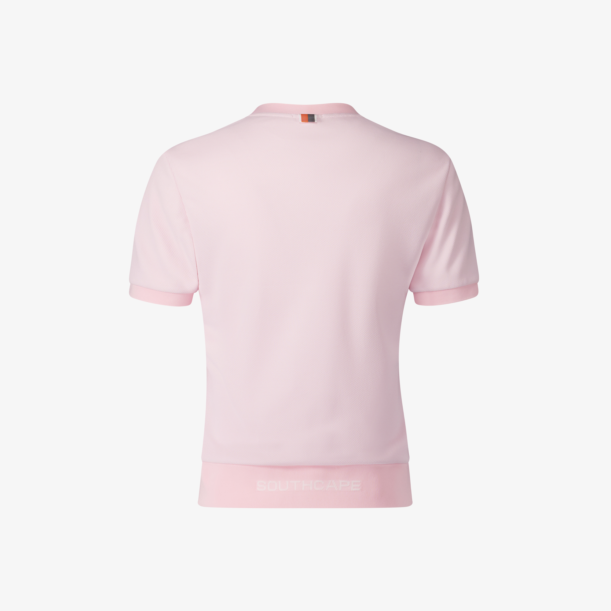 사우스케이프 여성 플로럴 라운드 티셔츠_라이트 핑크