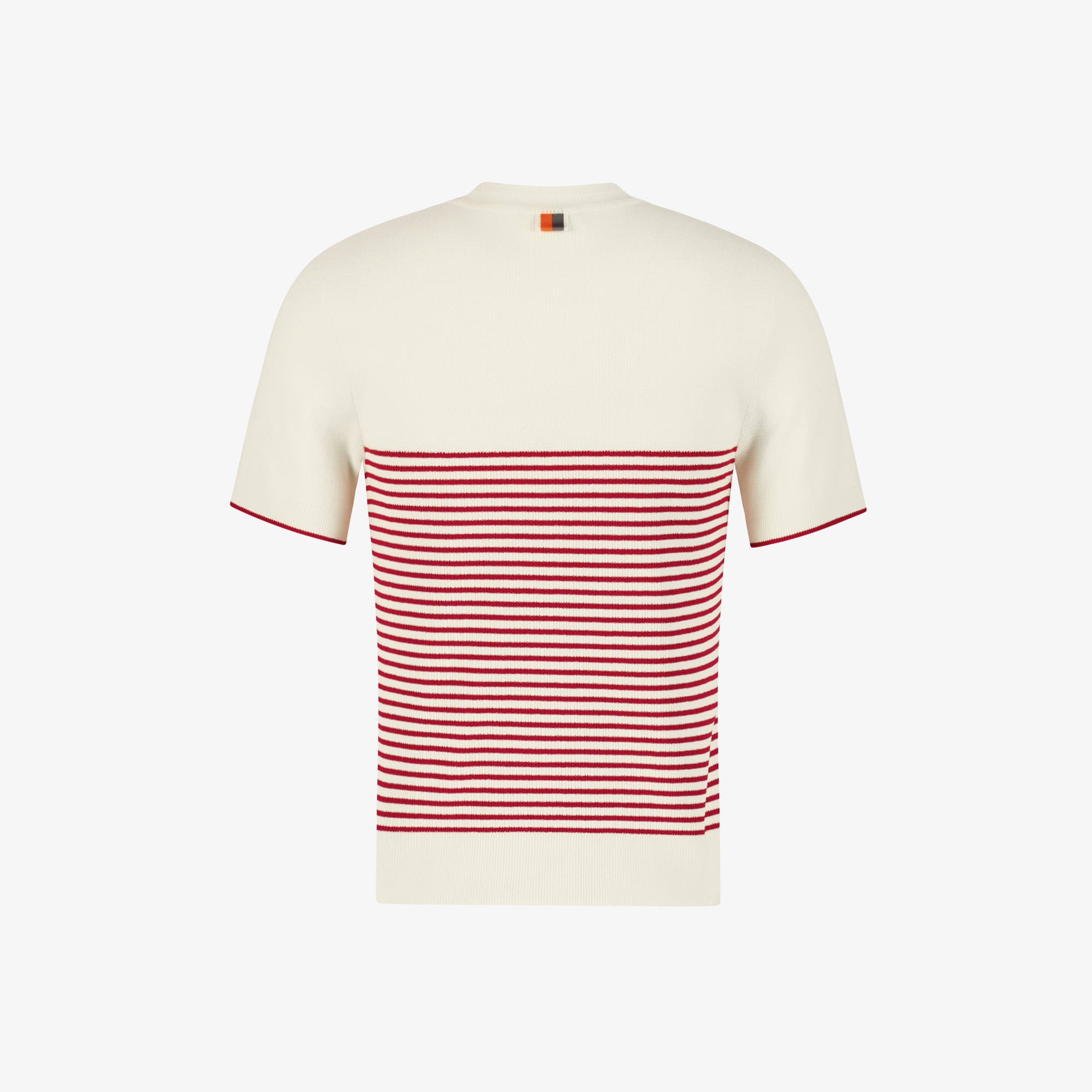 사우스케이프 여성 스트라이프 니트_크림