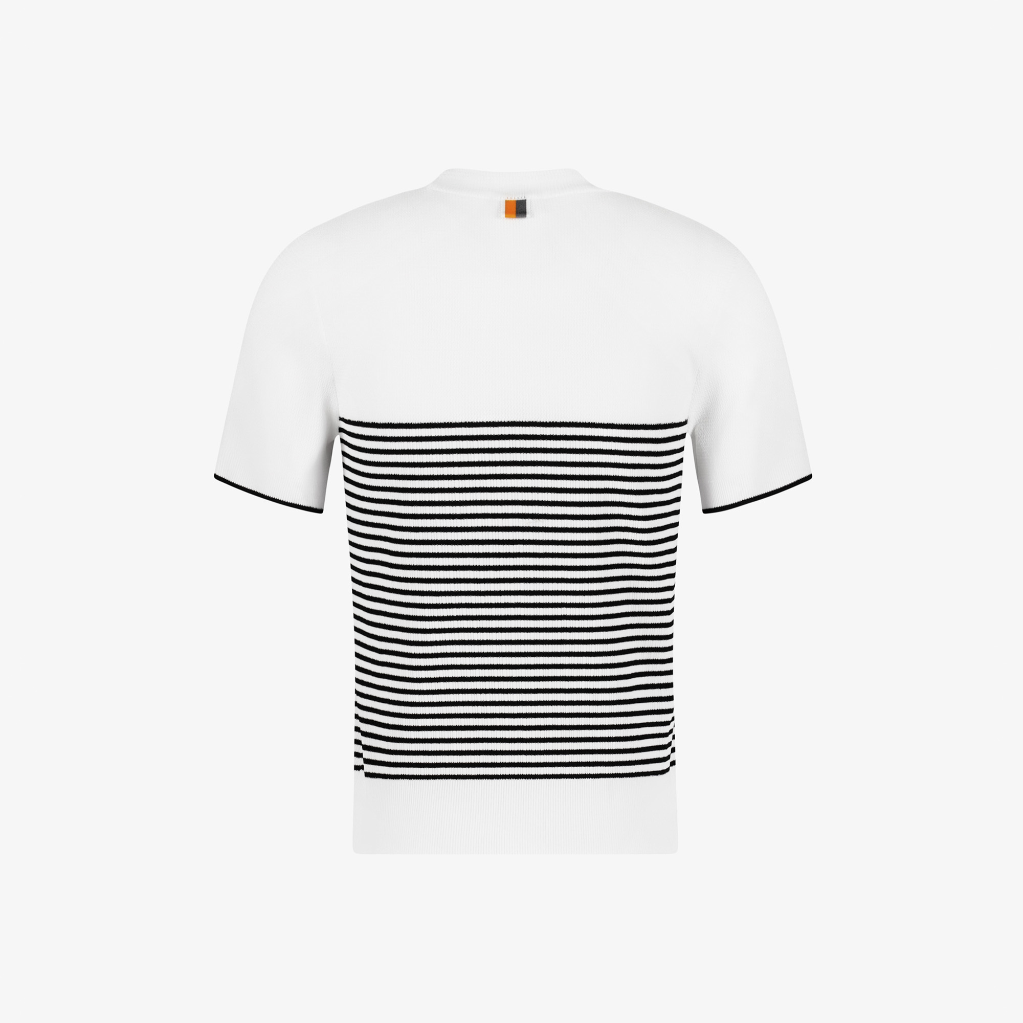 사우스케이프 여성 스트라이프 니트_화이트