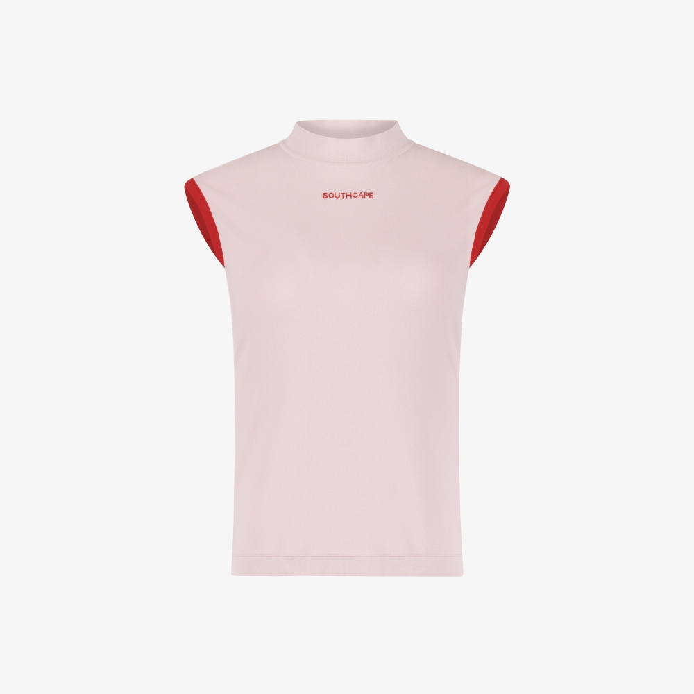 사우스케이프 여성 선라이즈 하우스 2-WAY 쿨터치 슬리브리스_라이트 핑크