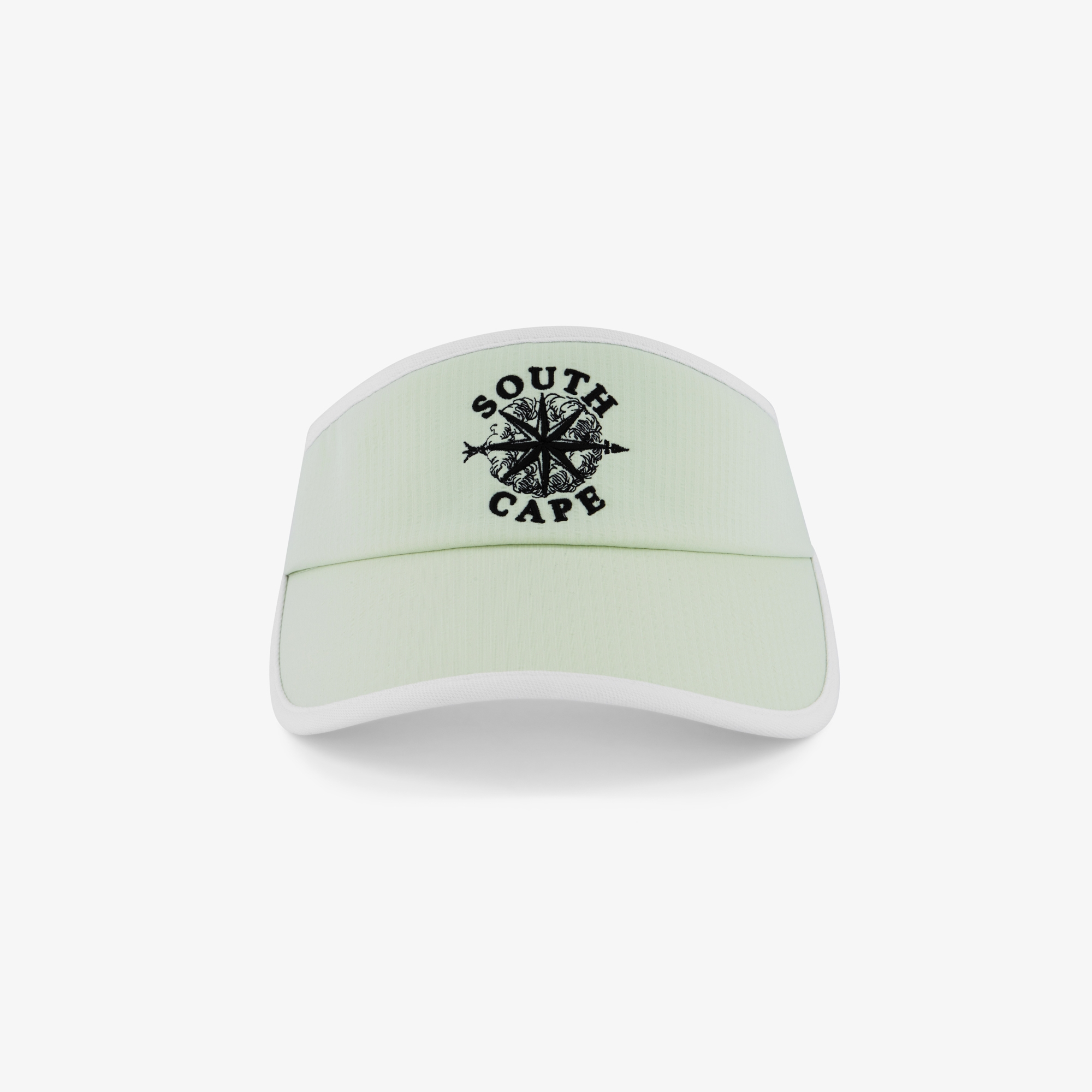 여성 사우스크로스 로고 리본 바이저_라이트 그린