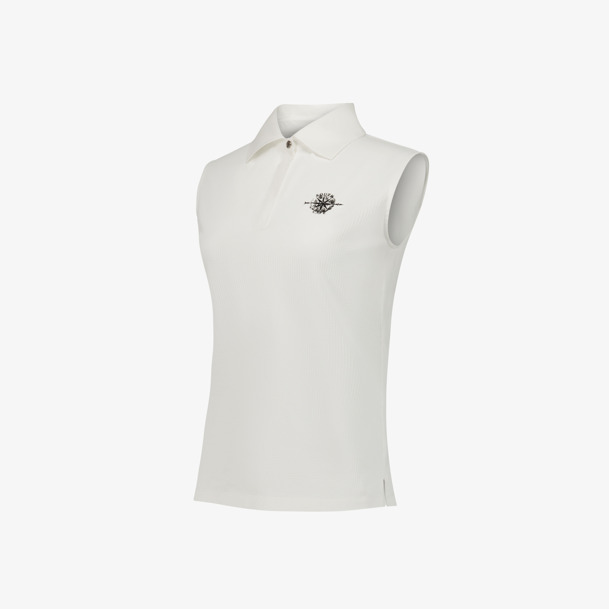 Seersucker Collar Sleeveless_WT