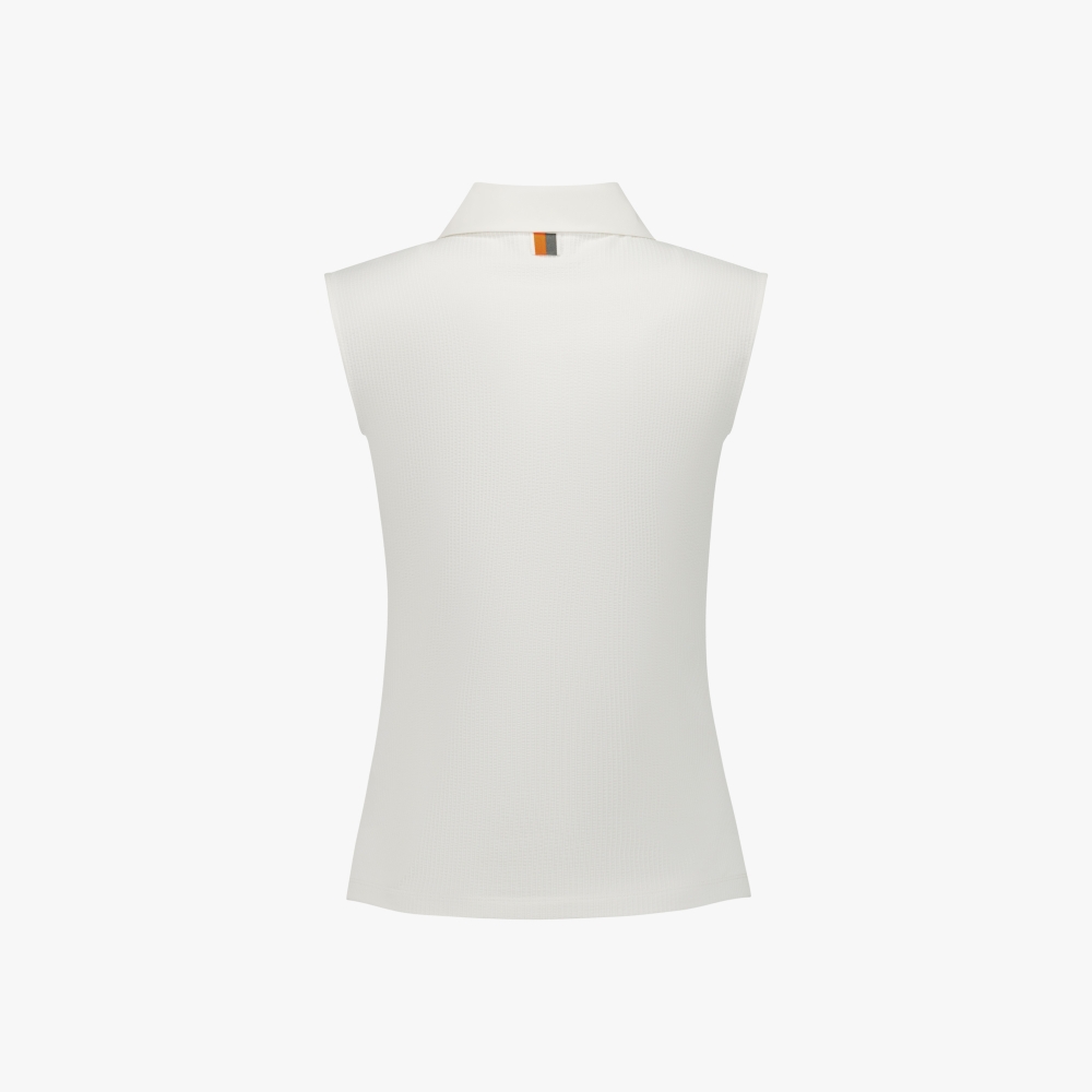 Seersucker Collar Sleeveless_WT