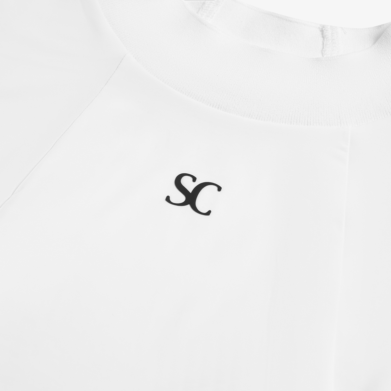 사우스케이프 여성 하이넥 라이트핏 베이스레이어_화이트