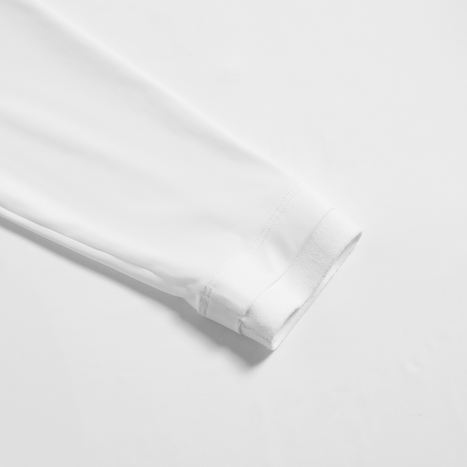 사우스케이프 여성 하이넥 라이트핏 베이스레이어_화이트