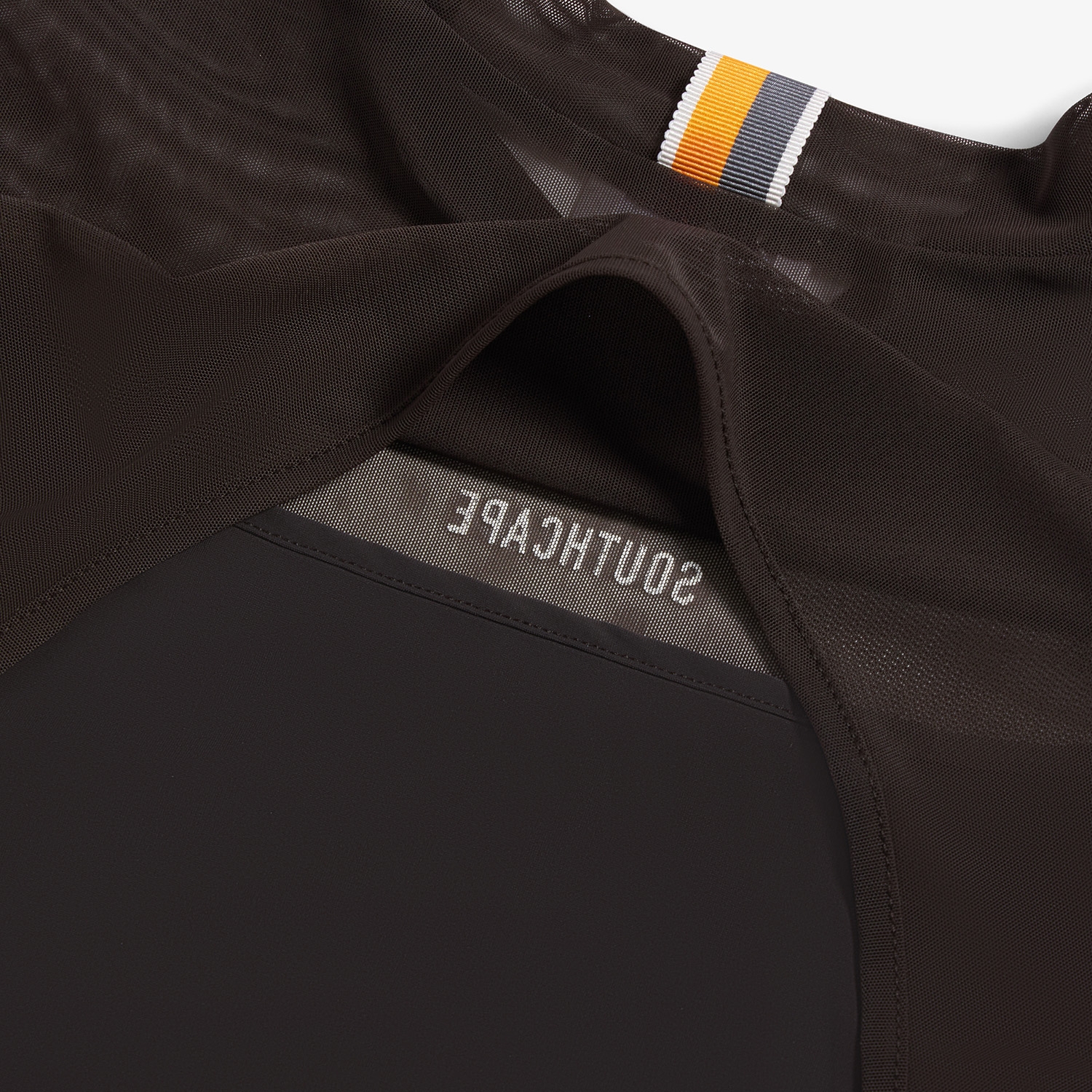 사우스케이프 여성 슬림 볼레로 베이스레이어_다크 브라운