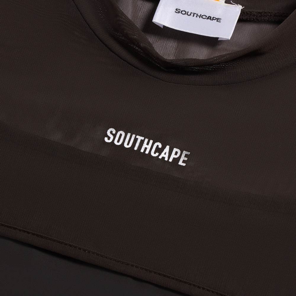 사우스케이프 여성 슬림 볼레로 베이스레이어_다크 브라운