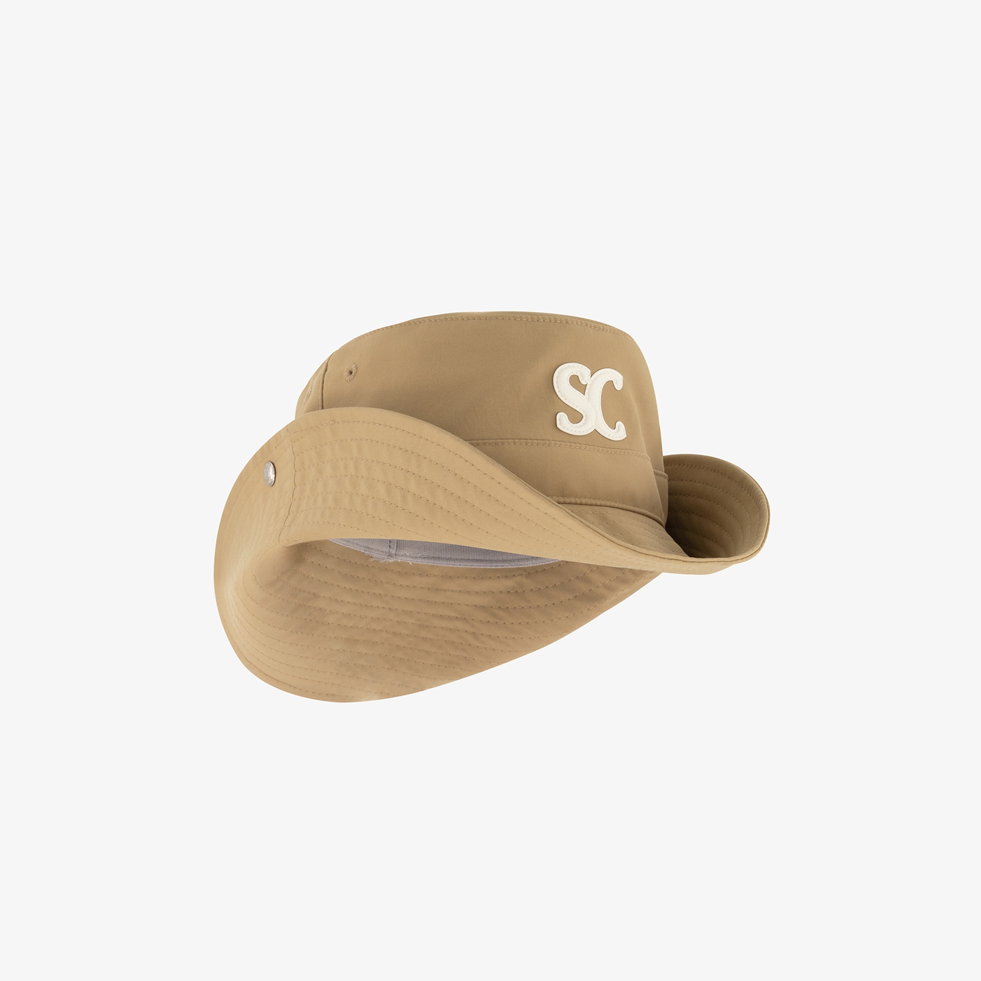 사우스케이프 남성 2-WAY 쿨가드 버킷햇_베이지